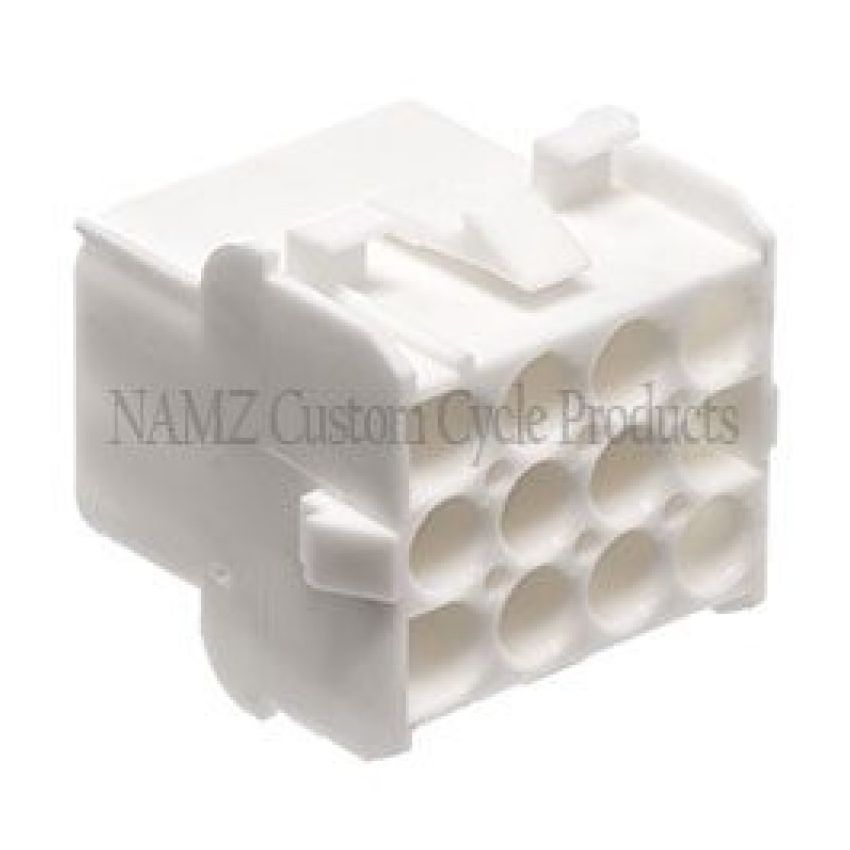 NAMZ NA-350783-1 AMP Mate-N-Lock 12-Position Male Wire Cap Connector w/Wire Seal