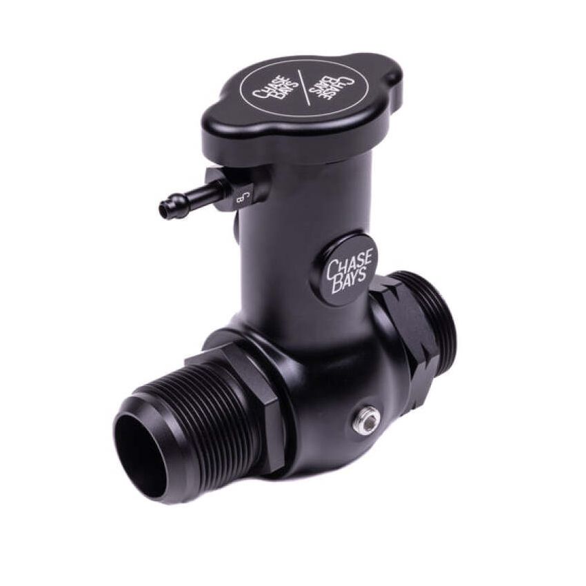 Chase Bays CB-IFN-20AN-20ORB-RADCAP-A 20AN ORB / -20AN Raised Inline Filler Neck w/ Cap