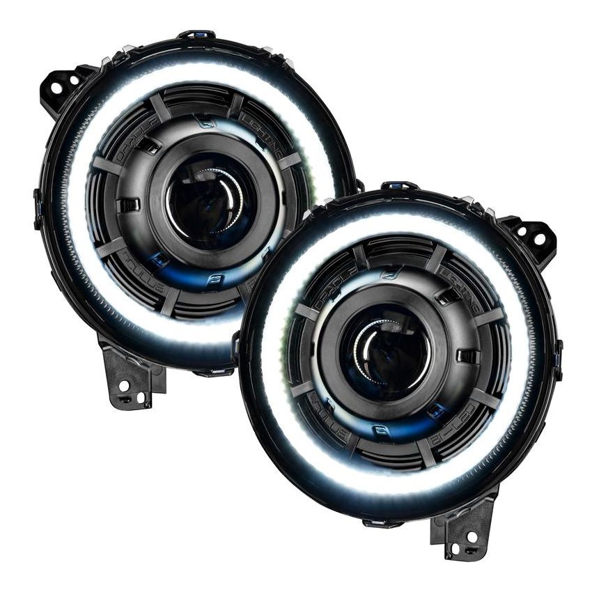 Oracle Lighting 5839-023 Oculus Switchback Bi-LED Projector Headlights -Jeep Wrangler JL/Gladiator JT