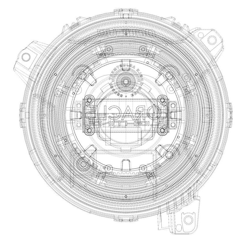 Oracle Lighting 5839-023 Oculus Switchback Bi-LED Projector Headlights -Jeep Wrangler JL/Gladiator JT
