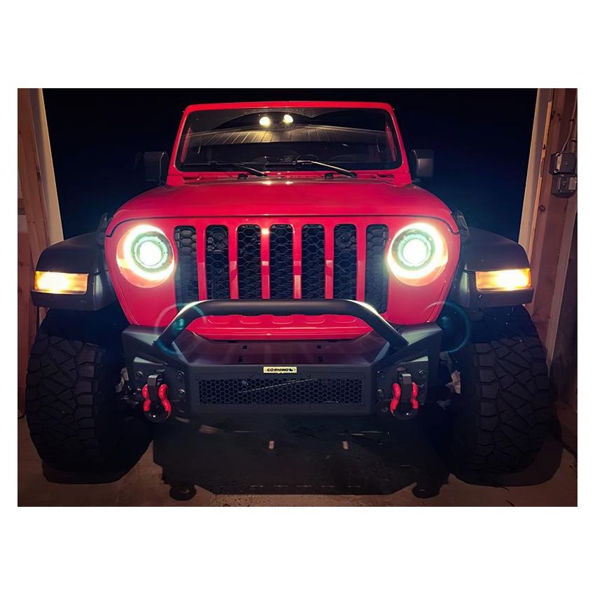 Oracle Lighting 5839-023 Oculus Switchback Bi-LED Projector Headlights -Jeep Wrangler JL/Gladiator JT