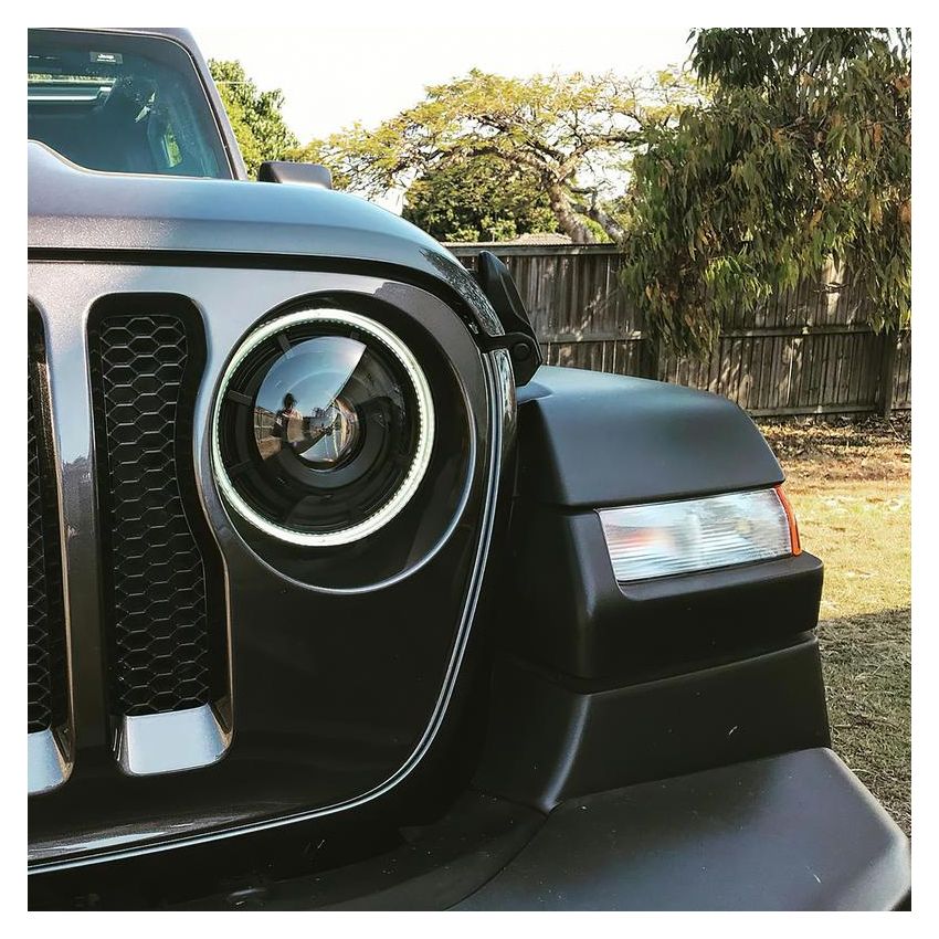 Oracle Lighting 5839-023 Oculus Switchback Bi-LED Projector Headlights -Jeep Wrangler JL/Gladiator JT