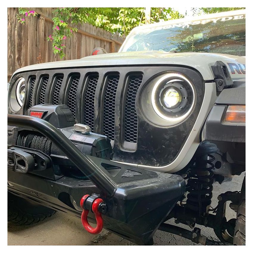 Oracle Lighting 5839-023 Oculus Switchback Bi-LED Projector Headlights -Jeep Wrangler JL/Gladiator JT