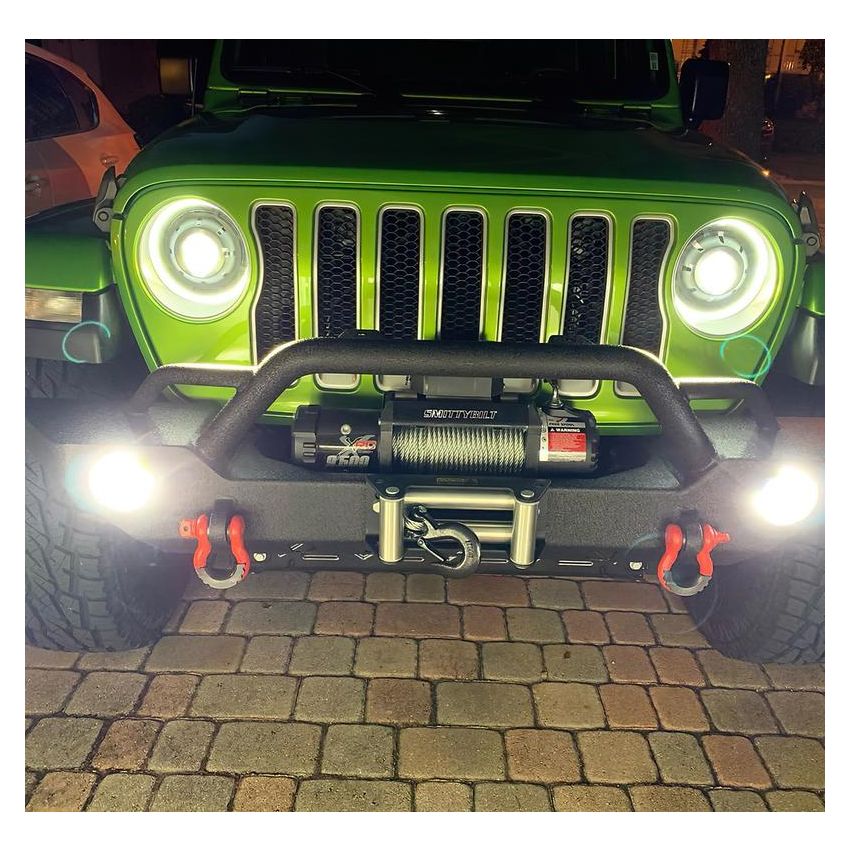 Oracle Lighting 5839-023 Oculus Switchback Bi-LED Projector Headlights -Jeep Wrangler JL/Gladiator JT