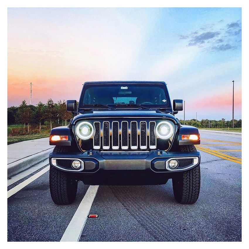 Oracle Lighting 5839-023 Oculus Switchback Bi-LED Projector Headlights -Jeep Wrangler JL/Gladiator JT