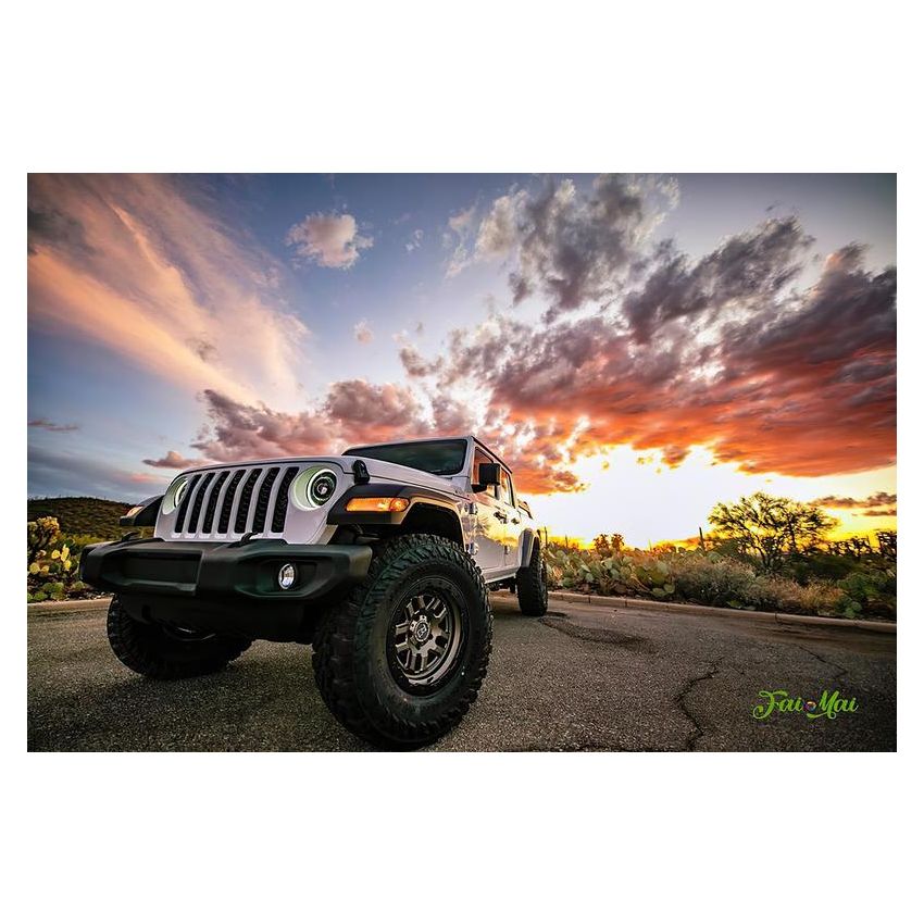 Oracle Lighting 5839-023 Oculus Switchback Bi-LED Projector Headlights -Jeep Wrangler JL/Gladiator JT