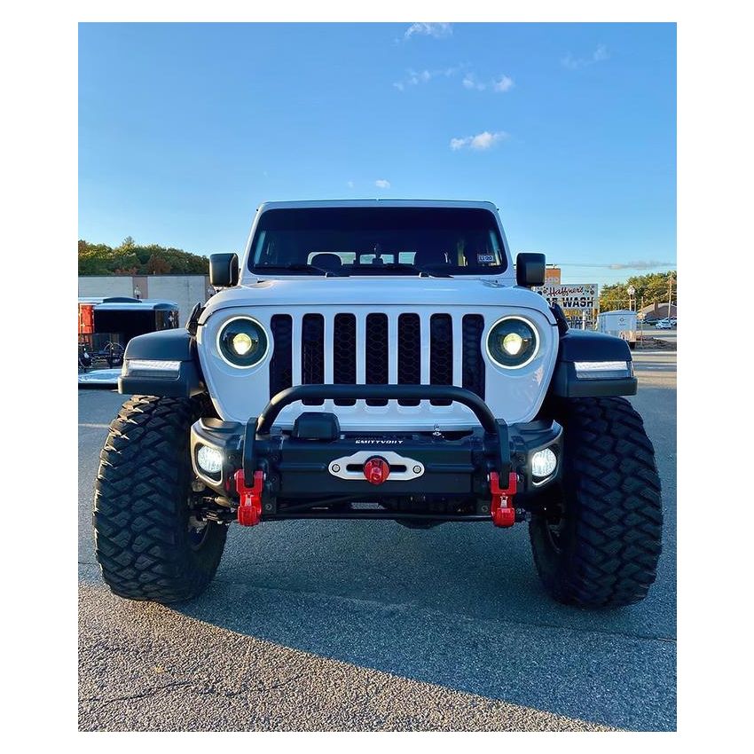 Oracle Lighting 5839-023 Oculus Switchback Bi-LED Projector Headlights -Jeep Wrangler JL/Gladiator JT