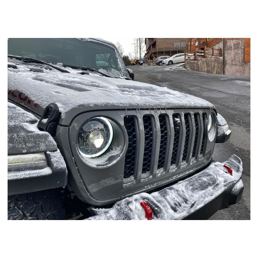 Oracle Lighting 5839-111 Oculus Heated Lens Bi-LED Projector Headlights-Jeep Wrangler JL/Gladiator JT