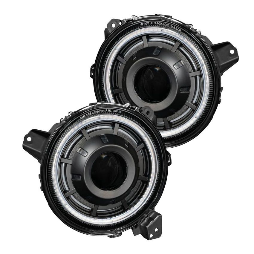 Oracle Lighting 5839-335 Oculus ColorSHIFT Bi-LED Projector Headlights -Jeep Wrangler JL / Gladiator JT