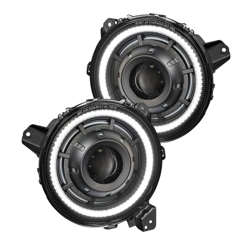 Oracle Lighting 5839-335 Oculus ColorSHIFT Bi-LED Projector Headlights -Jeep Wrangler JL / Gladiator JT