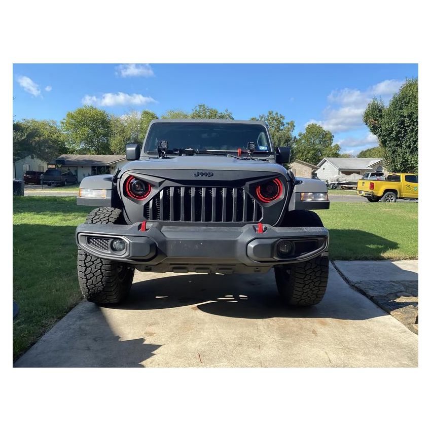 Oracle Lighting 5839-335 Oculus ColorSHIFT Bi-LED Projector Headlights -Jeep Wrangler JL / Gladiator JT