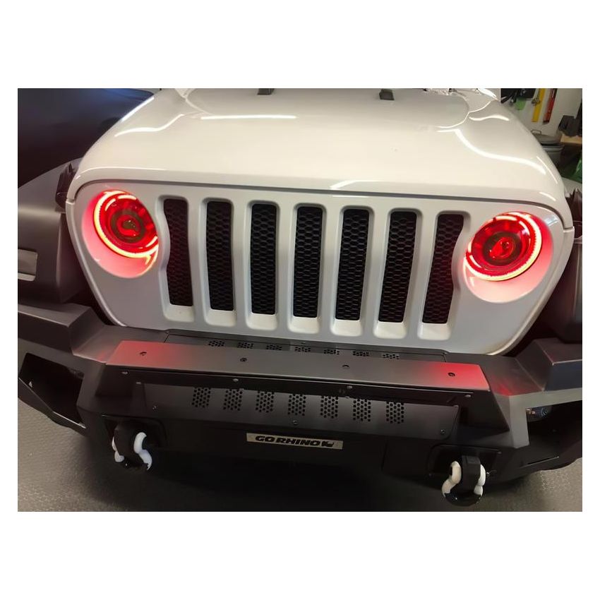 Oracle Lighting 5839-335 Oculus ColorSHIFT Bi-LED Projector Headlights -Jeep Wrangler JL / Gladiator JT