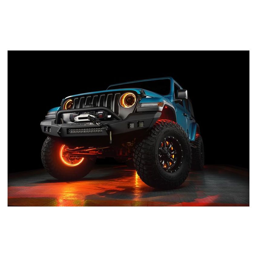 Oracle Lighting 5839-335 Oculus ColorSHIFT Bi-LED Projector Headlights -Jeep Wrangler JL / Gladiator JT