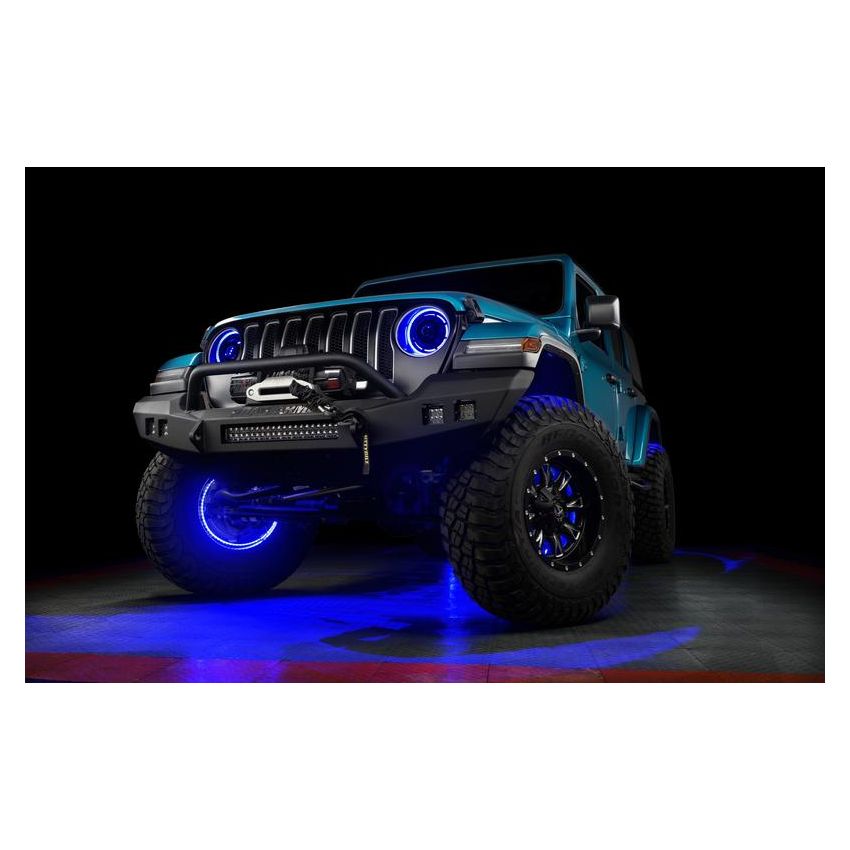 Oracle Lighting 5839-335 Oculus ColorSHIFT Bi-LED Projector Headlights -Jeep Wrangler JL / Gladiator JT