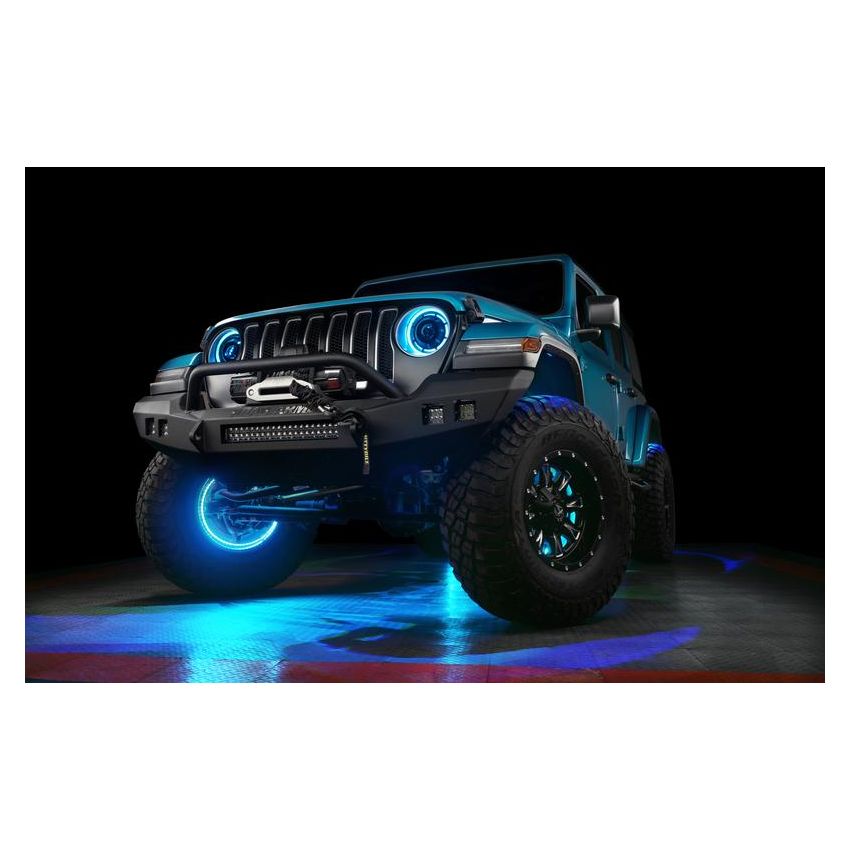 Oracle Lighting 5839-335 Oculus ColorSHIFT Bi-LED Projector Headlights -Jeep Wrangler JL / Gladiator JT