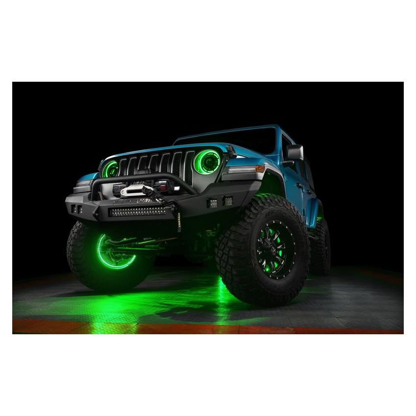 Oracle Lighting 5839-335 Oculus ColorSHIFT Bi-LED Projector Headlights -Jeep Wrangler JL / Gladiator JT