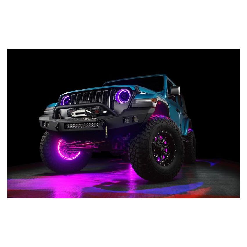 Oracle Lighting 5839-335 Oculus ColorSHIFT Bi-LED Projector Headlights -Jeep Wrangler JL / Gladiator JT