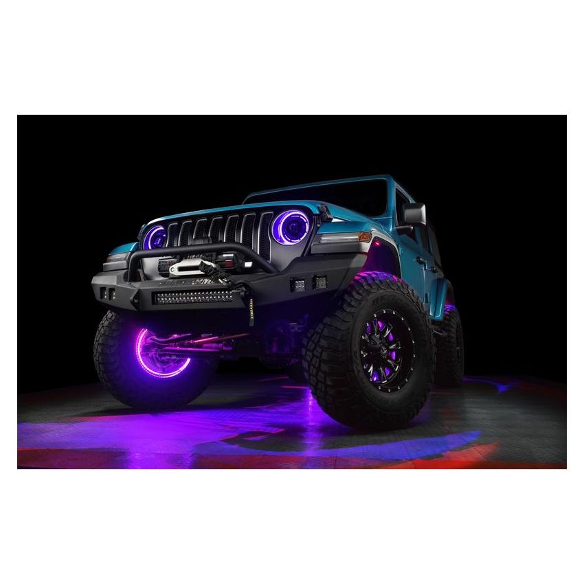 Oracle Lighting 5839-335 Oculus ColorSHIFT Bi-LED Projector Headlights -Jeep Wrangler JL / Gladiator JT