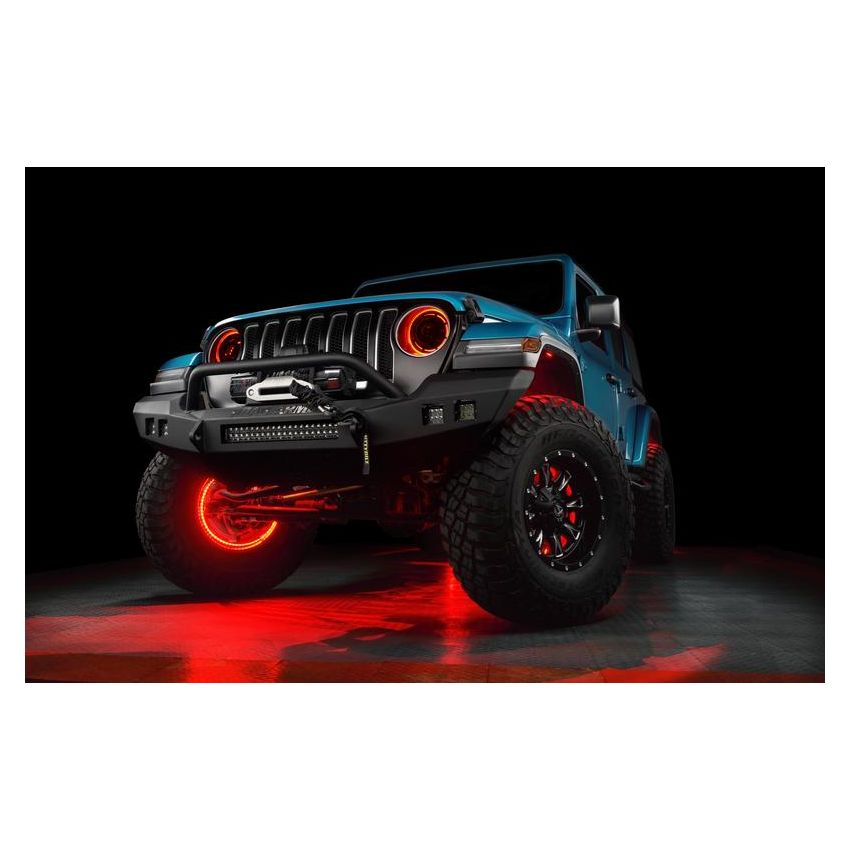 Oracle Lighting 5839-335 Oculus ColorSHIFT Bi-LED Projector Headlights -Jeep Wrangler JL / Gladiator JT