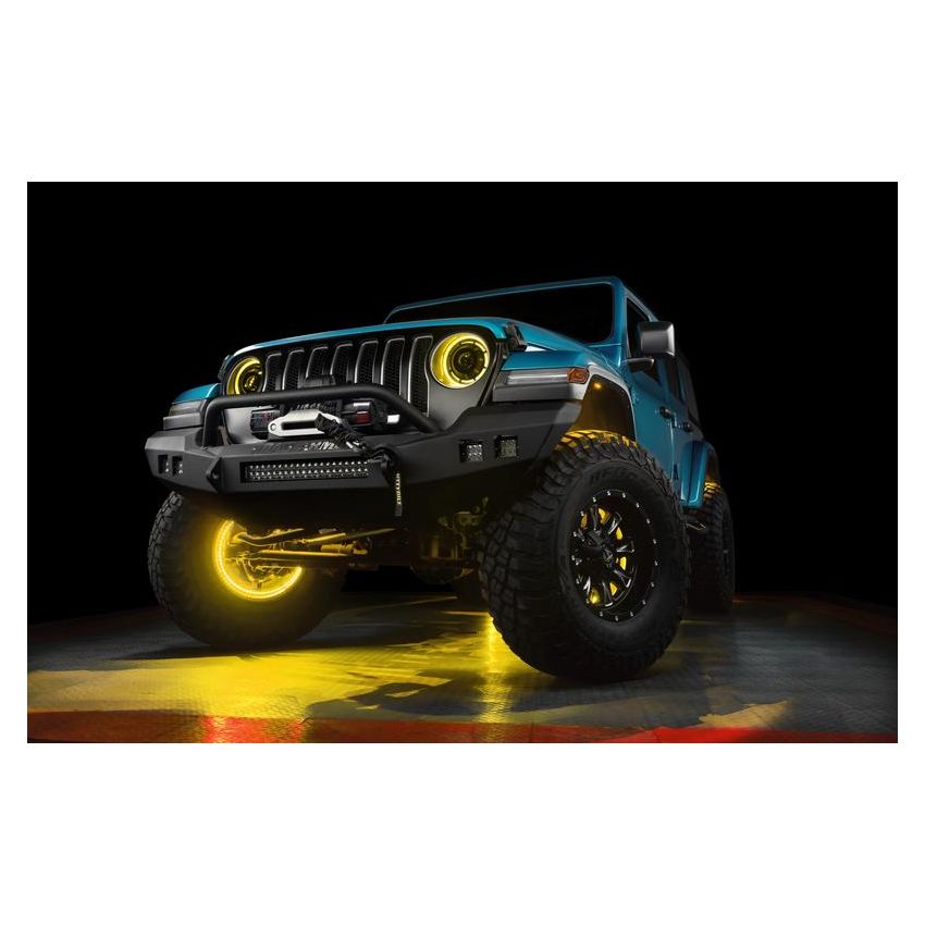 Oracle Lighting 5839-335 Oculus ColorSHIFT Bi-LED Projector Headlights -Jeep Wrangler JL / Gladiator JT