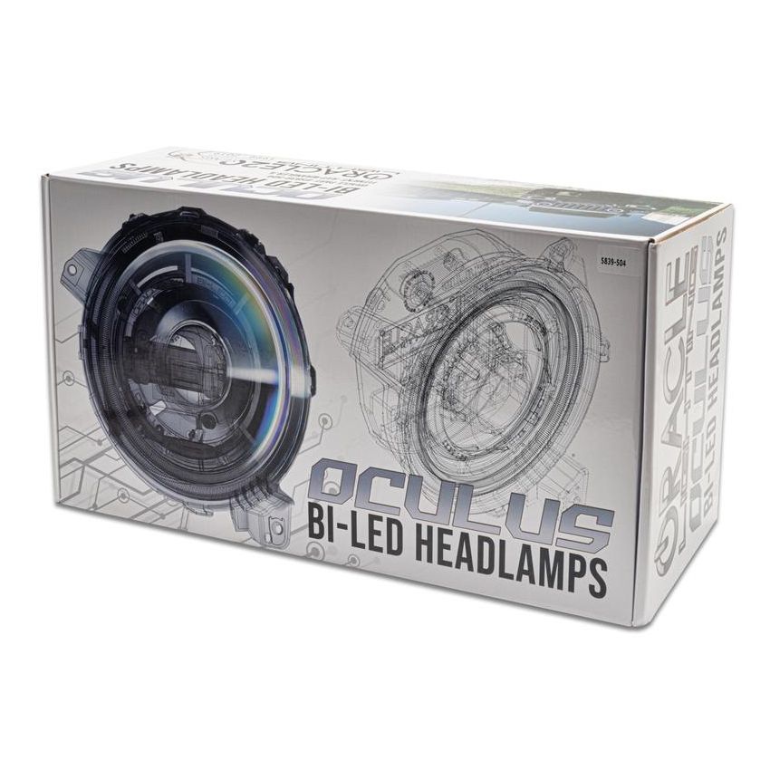 Oracle Lighting 5839-504 Oculus Bi-LED Projector Headlights for Jeep Wrangler JL / Gladiator JT