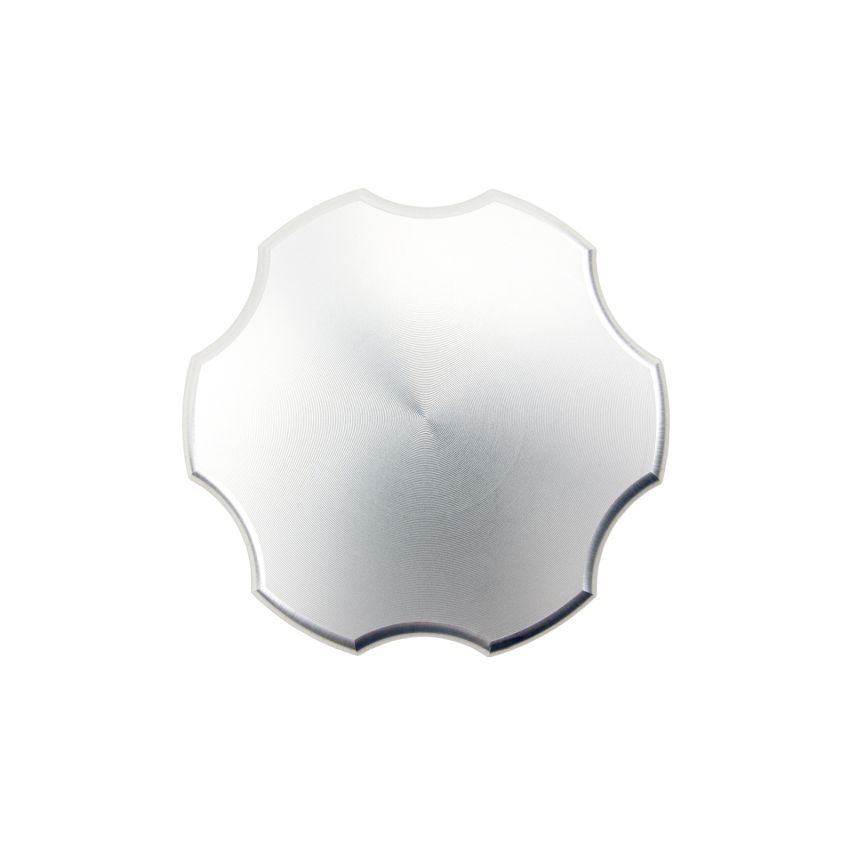 Wehrli 98.5-21 Cummins Billet Aluminum Clear Anodized Oil Fill Cap