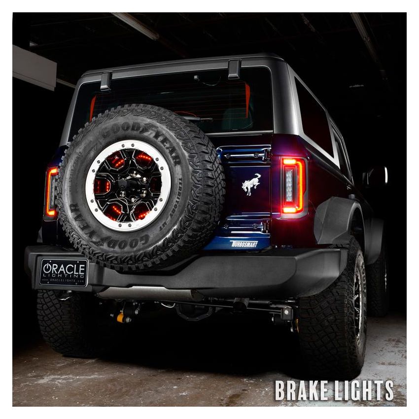 Oracle Lighting 5892-504 ORACLE Lighting Flush Style LED Tail Lights for 2021-2024 Ford Bronco