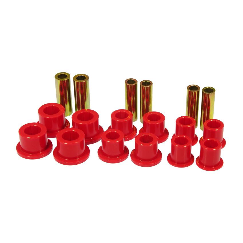 Prothane 6-1025 99-04 Ford F250/350 SD 2/4wd Front Leaf Spring Bushings - Red