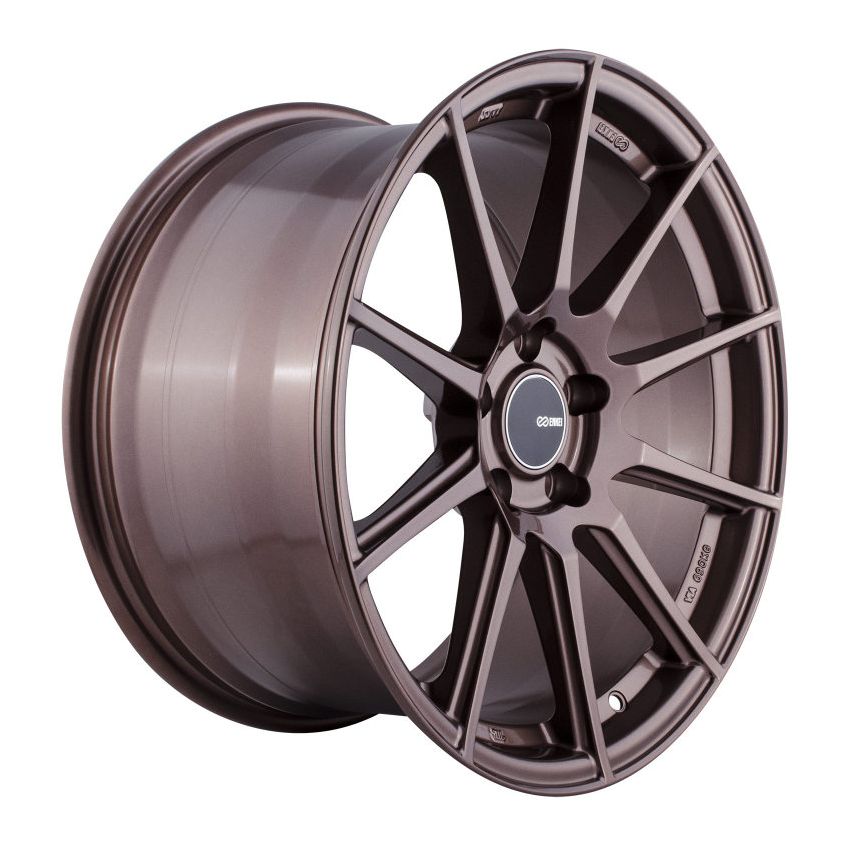Enkei 499-895-6535ZP TS10 18x9.5 35mm Offset 5x114.3 Bolt Pattern 72.6mm Bore Dia Copper Wheel