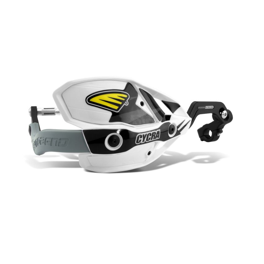 Cycra CRM Ultra 7/8 in. Clamp w/White Shield/Cover