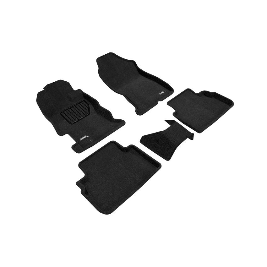 3D Maxpider 17-22 Subaru Impreza Elegant 1st 2nd Row - Floor Mat Set (Black)