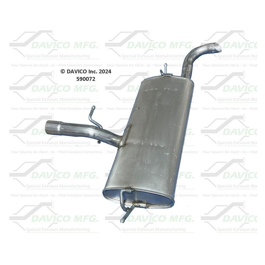 Davico Mfg 590072 Direct fit Muffler