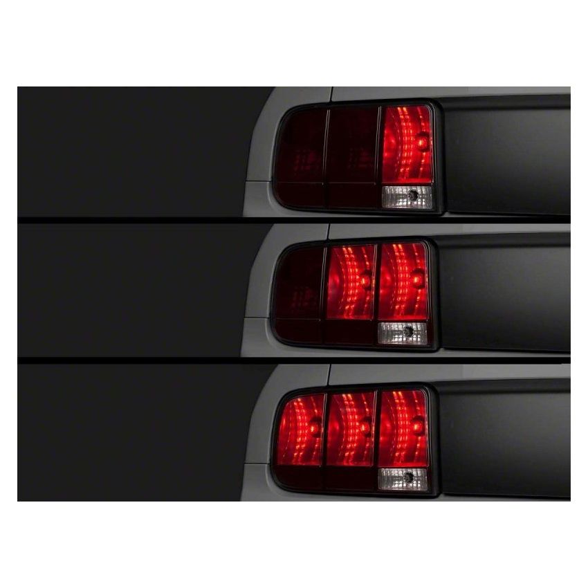 Raxiom 05-09 Ford Mustang Sequential Tail Light Kit (Plug-and-Play)
