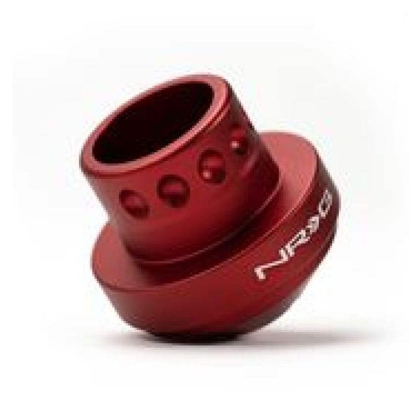 NRG Short Hub Adapter 92-95 Honda Civic / 92-96 Prelude / 90-93 Accord - Matte Red