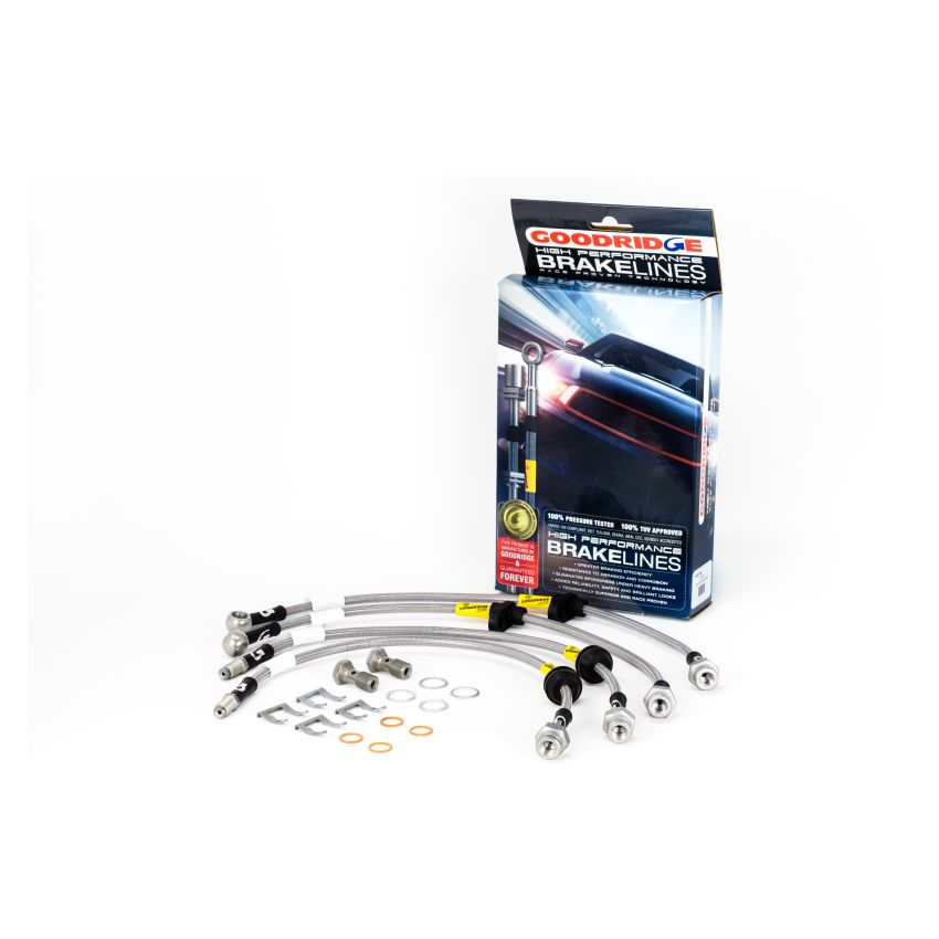Goodridge 15-16 Ford Focus RS (RS MK3 Only) SS Brake Lines