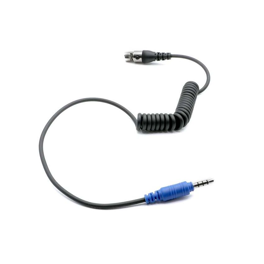 Rugged Radios CC-SPORT-5PF SUPER SPORT Coil Cord Adaptor Cable to 5-pin Headset
