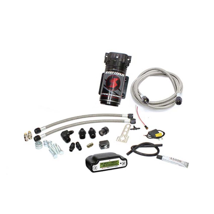 Snow Performance Stg 3 Boost Cooler DI 2D MAP Prog. Water Injection Kit (SS Brded Line/4AN) w/o Tank