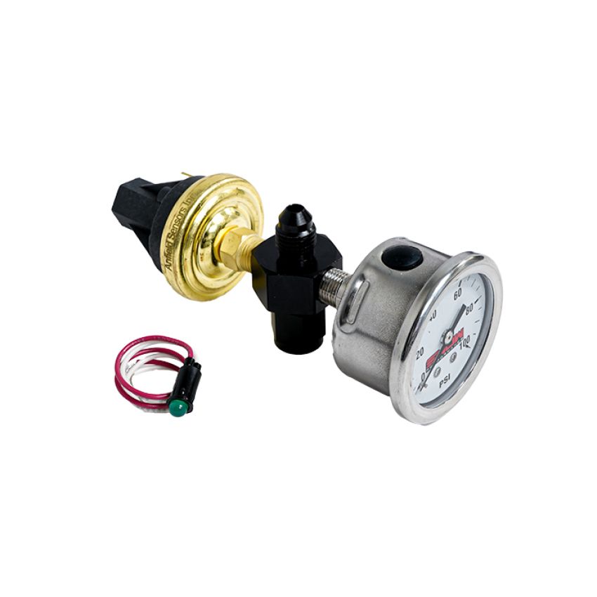 Snow Performance SNO-81083-BRD Low Pressure Safety Switch (Stainless Steel Braided Line)
