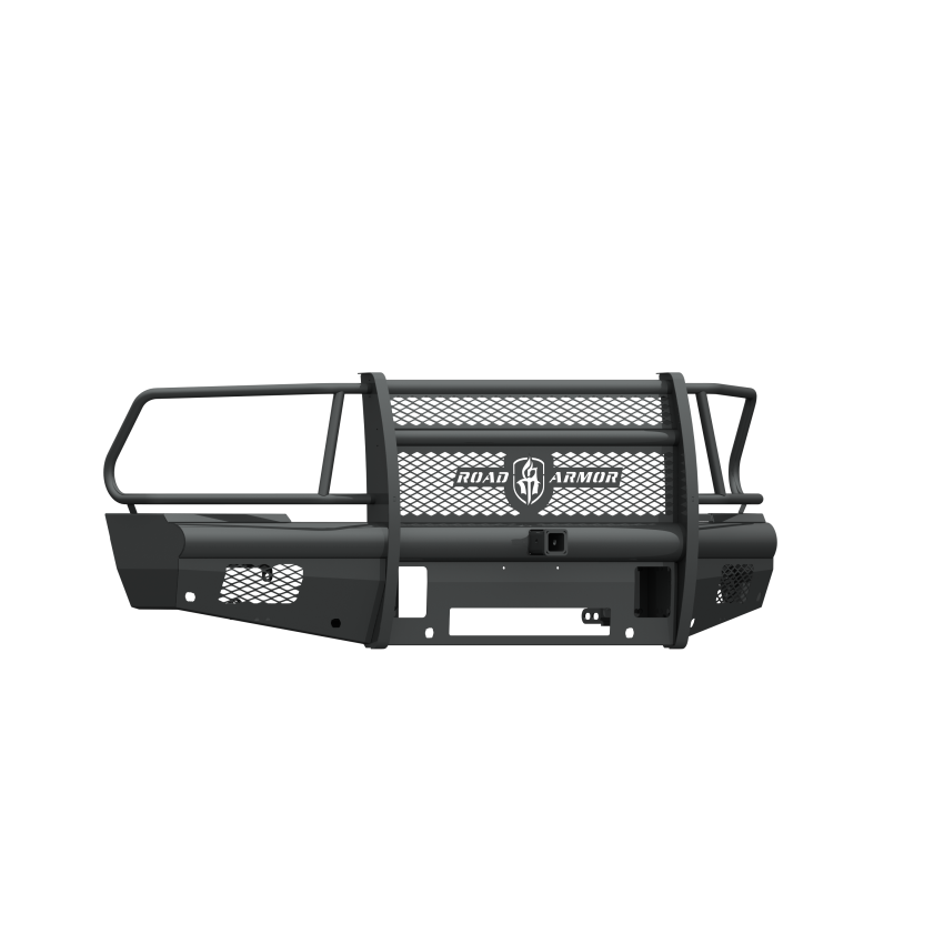 Road Armor 410VF26B 10-18 Dodge 2500 Vaquero Front Bumper Full Guard 2in Receiver - Tex Blk