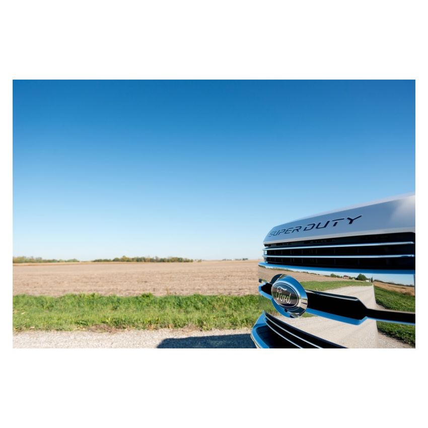 Putco 55552BPFD 17-19 Ford SUPERDUTY Letters (Stamped/Black Platinum) Tailgate/Rear
