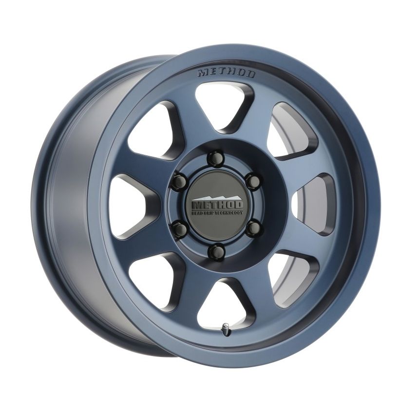 Method MR701 17x8.5 0mm Offset 6x135 87mm CB Bahia Blue Wheel