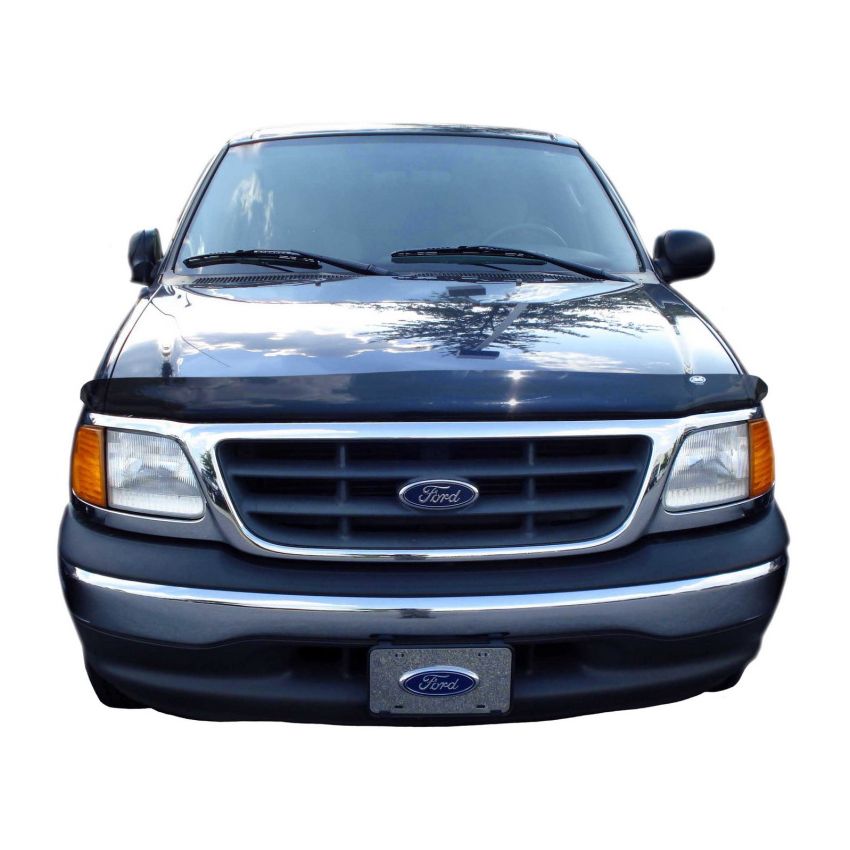 AVS 97-03 Ford F-150 High Profile Bugflector II Hood Shield - Smoke