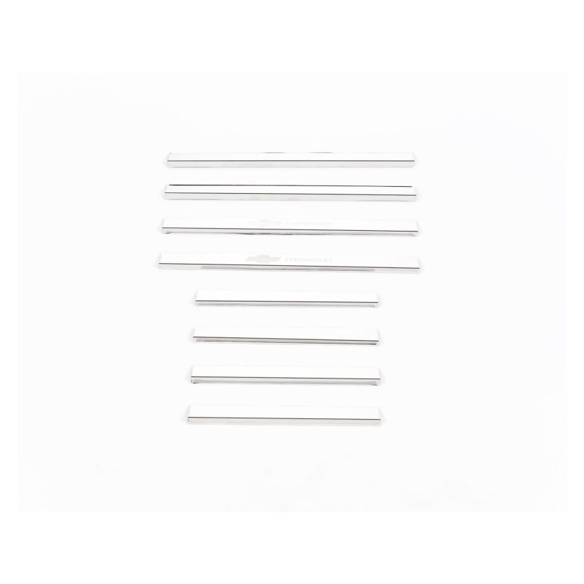 Putco 95173GM-1 14-18 Chevy Silv LD - Crew Cab w/ CHEVROLET Etching (8pcs) SS Door Sills