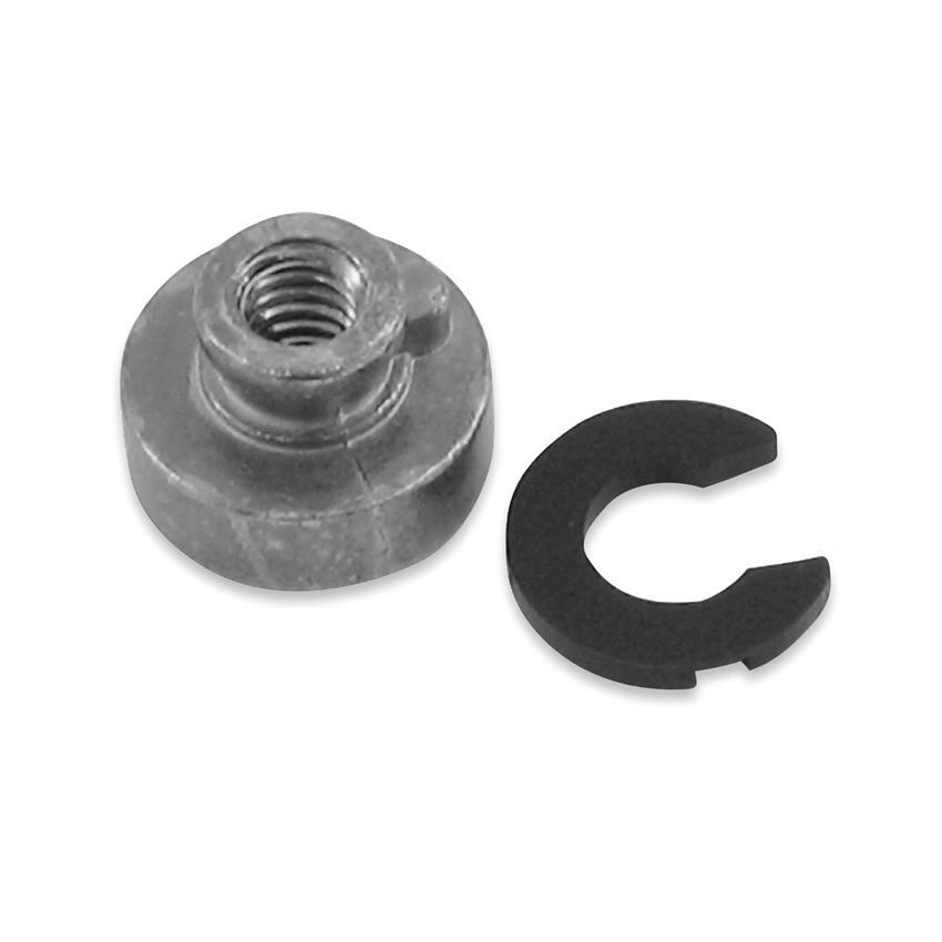 Mustang Motorcycle 78084 Mustang Harley Fender Nut Kit - Chrome