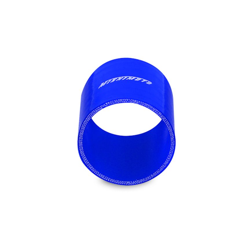 Mishimoto 2.5 Inch Blue Straight Coupler