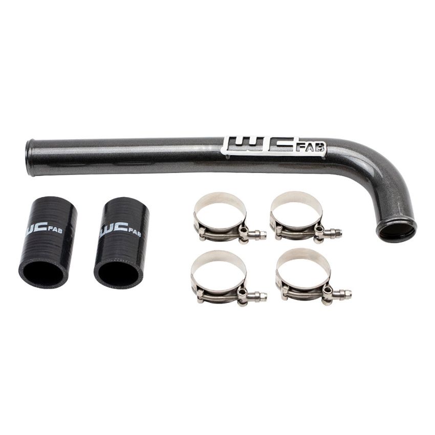 Wehrli WCF100517-BR 10-18 Dodge 6.7L Cummins (Non 13-15 w/Dual Rads/Twin CP3) Upper Coolant Pipe - Bengal Red