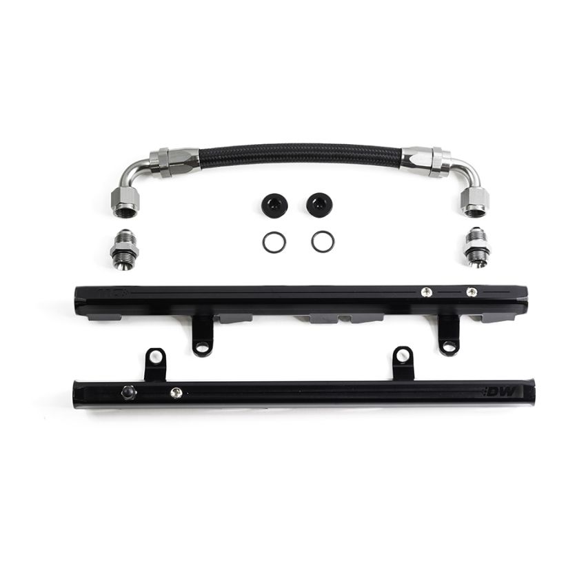 DeatschWerks 97-04 Chevrolet Corvette Z06 Coyote 5.0 LS1 / LS6 Fuel Rails w/ Crossover