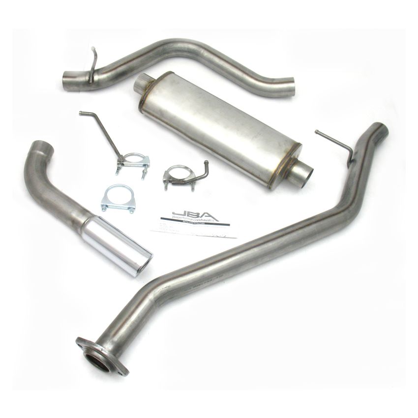 JBA 40-3009 99-06 Chevrolet Silverado1500 Ext Cab Short Bed 4.3-5.3L 409SS Single Cat-Back Exhaust