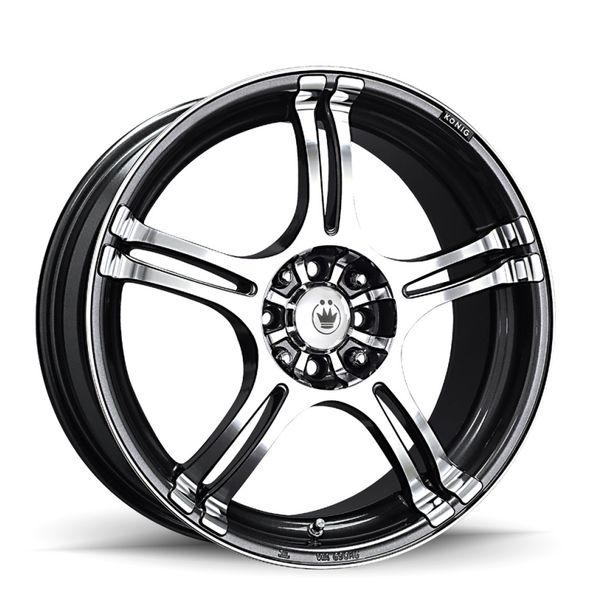 Konig Incident 13x5.5 8x100/114.3 ET38 Graphite