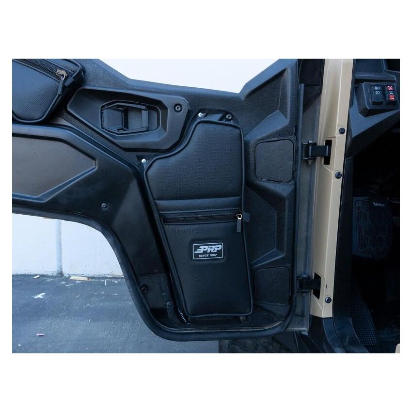 PRP Seats E118-210 2016+ Polaris General Front Lower Door Bags w/Knee Pad - Pair